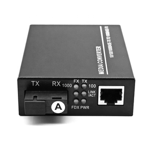 1 Port 1*9 SC Optik Gigabit SM 1310/1550nm Tek Modlu Tek Fiber Medya Dönüştürücü Optik Ağ Anahtarı - Product Image 4