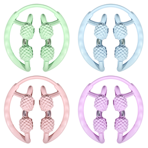 Yoga massaggiatore per gambe a 2 strati massaggiatore per polpacci rullo rullo per rilassamento muscolare per massaggio muscolare - Product Image 3