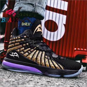 Chaussures de basketball montantes pour hommes, neuves, résistantes à l'usure et respirantes pour l'été, l'hiver et l'automne - Product Image 5