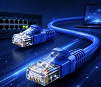 Cable Ethernet de conexión a distancia CCA Cat6 Cat6a RJ45 SFTP de 50 m, blindado para exteriores, para enlace de red de edificio a edificio