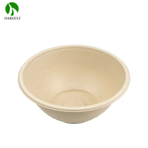 Offre Spéciale jetable biodégradable à emporter pulpe naturelle canne à sucre bagasse bol à salade rond boîte à lunch écologique avec couvercle - Product Image 5