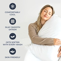 Ensembles de draps en percale de coton 100% ensembles de literie de qualité hôtelière de luxe pour hôtel à la maison