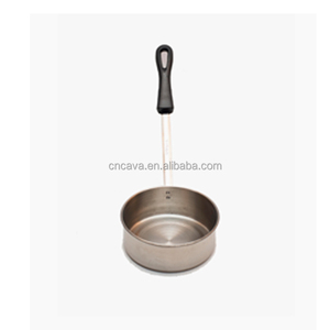 Olla Tradicional Etíope de Acero Inoxidable para Tostar Café con Mango de Plástico - Product Image 2