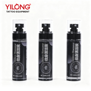 Yilong น้ำยาทำความสะอาด<span class=keywords><strong>รอย</strong></span><span class=keywords><strong>สัก</strong></span>100มล. และโซลูชันโลโก้ตามสั่งในขวดสำหรับการ<span class=keywords><strong>สัก</strong></span>ถาวรและการแต่งหน้า - Product Image 2