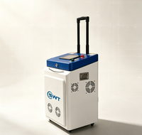 Nettoyeur laser portable à poignée JPT GZ 100W 200W 300W 500W pour le nettoyage du bois et du métal, remplace le sablage