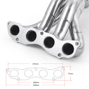 Nuevo Colector de Escape de Acero Inoxidable para Acura RSX Base 02-06 para Civic Si - Product Image 5