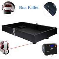 Caja de Batería DIY EEL 48V 16S con Inversor Inteligente 200A ET BMS con Función WIFI+BT y Balance Activo de 2A para Cajas Vacías DIY de 48V