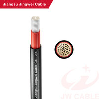 JINGWEI Photovoltaik-Kabel Solarkabel 4mm2 6mm2 DC PV-Leitung Verzinntes Kupfer XLPO-Isoliert für Solarenergiesysteme