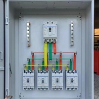 Tableau de distribution triphasé 400V 100A sur mesure, unité de consommation MDB, barre omnibus, acier laminé à froid de haute qualité, électrostatique