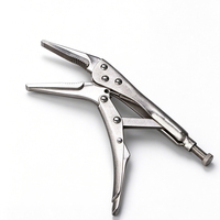 Outils multifonctionnels professionnels de haute qualité 9/6,5 pouces 45 #   Pince à bec effilé en acier avec ouverture maximale de 50/70±3 mm