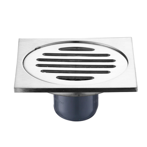 Siphon de sol de douche en acier inoxydable sur mesure avec grille de couverture amovible - Product Image 3