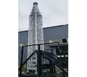 Torre telescópica de acero hidráulico móvil eléctrico de 25M para el mantenimiento de la estación base Telecom 5G/4G - Product Image 2