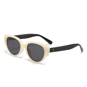 Lunettes de soleil œil de chat Yc346 pour femmes, monture noire en PC, verres TAC, protection UV400, type 3, pare-soleil - Product Image 3