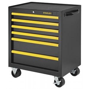 STANLEY-Mueble de rodillos para 6 cajones,-EAN 3253561981821, TALLERES RODILLOS, 26 ", 2", 2 ", 2" - Product Image 1