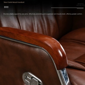 <span class=keywords><strong>Chaise</strong></span> <span class=keywords><strong>de</strong></span> <span class=keywords><strong>bureau</strong></span> pivotante exécutive <span class=keywords><strong>scandinave</strong></span> moderne ergonomique en cuir PU - Product Image 4