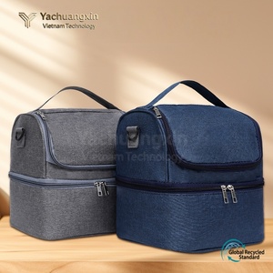 Insulated <b>Cooler</b> <b>Box</b> 18L Oxford Cloth Double Layer With Reusable Ice Packs For Picnic Outdoor Use - Product Image 6