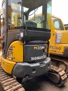 เครื่องขุดดินระบบไฮดรอลิก5ton 4ton 3Ton 3.5ton มือสอง PC55 PC35MR-2รถขุดขนาดเล็กจากญี่ปุ่น - Product Image 5