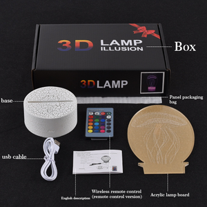 ของขวัญวันวาเลนไทน์ 2026 โคมไฟอะคริลิค 3 มิติ ไฟกลางคืน ใช้พลังงานจาก USB ดีไซน์ทันสมัย ใช้ในห้องนอนเพื่อความรัก - Product Image 6