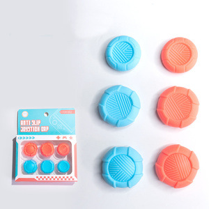 Set di Copri-Joystick in Silicone Antiscivolo per <span class=keywords><strong>Nintendo</strong></span> <span class=keywords><strong>Switch</strong></span> 2 Joy-Con, <span class=keywords><strong>3</strong></span> Paia / 6 Pezzi - Product Image 2