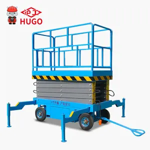 Remote Control Hydraulic Motorcycle Small Mobile Scissor Lift 18m For Tree Trimming