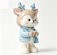 Figurine personnalisée en PVC et ABS, personnage de dessin animé, statue, usine chinoise, OEM, figurine personnalisée pour la vente en gros de produits de marque