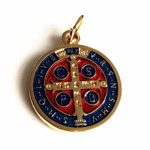 Medalla cristiana religiosa milagrosa católica personalizada, medalla de Santo chapada antigua - Product Image 6