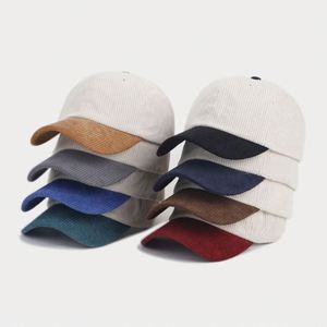 New <b>Light</b> Plate Corduroy Matching <b>Duck</b> Hats With Custom logo Embroidery Outdoor Travel Sun Hats Baseball - Product Image 1