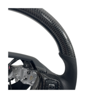 Accessoires d'intérieur de voiture personnalisés, volant en Fiber de carbone recouvert de cuir noir pour Lexus ES300 IS250 GS350 Sports