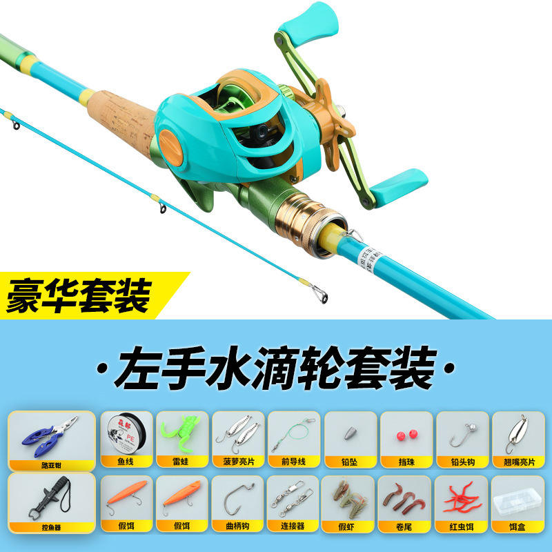 ด้ามจับปืนพร้อมชุดล้อทรงหยดน้ำสำหรับมือซ้าย [รุ่นดีลักซ์]