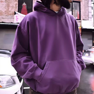 Sudadera con Capucha de Algodón Grueso de Calidad al por Mayor para Hombre, Estampado Puff, Estilo Holgado, Ropa Urbana Y2K, Fabricantes de Ropa de Invierno - Product Image 4