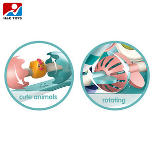 Tapis de jeu pliable multifonctionnel avec harpes à pédales, jeu de fitness, ramper, jouer, bébé HC506281 - Product Image 3