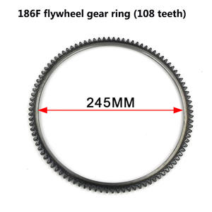 디젤 엔진 예비 부품 플라이휠 기어 링 170F/173F/178F/186F/188F/190F/192F - Product Image 2