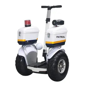 巡逻越野两轮自平衡电动护板踏板车出厂价格用于巡逻使用