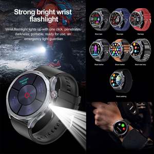 Smartwatch ECG con Monitoraggio della Frequenza Cardiaca e dell'Ossigeno nel Sangue, e Funzione di Risposta Intelligente AI GPT per Uomo, Orologio Fitness - Product Image 5