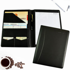 โน๊ทแพดเปียโนหล่อหนังเทียมเครื่องผูกสำหรับสัมภาษณ์เรซูเม่แฟ้มเอกสารทางธุรกิจที่ถูกกฎหมาย - Product Image 3