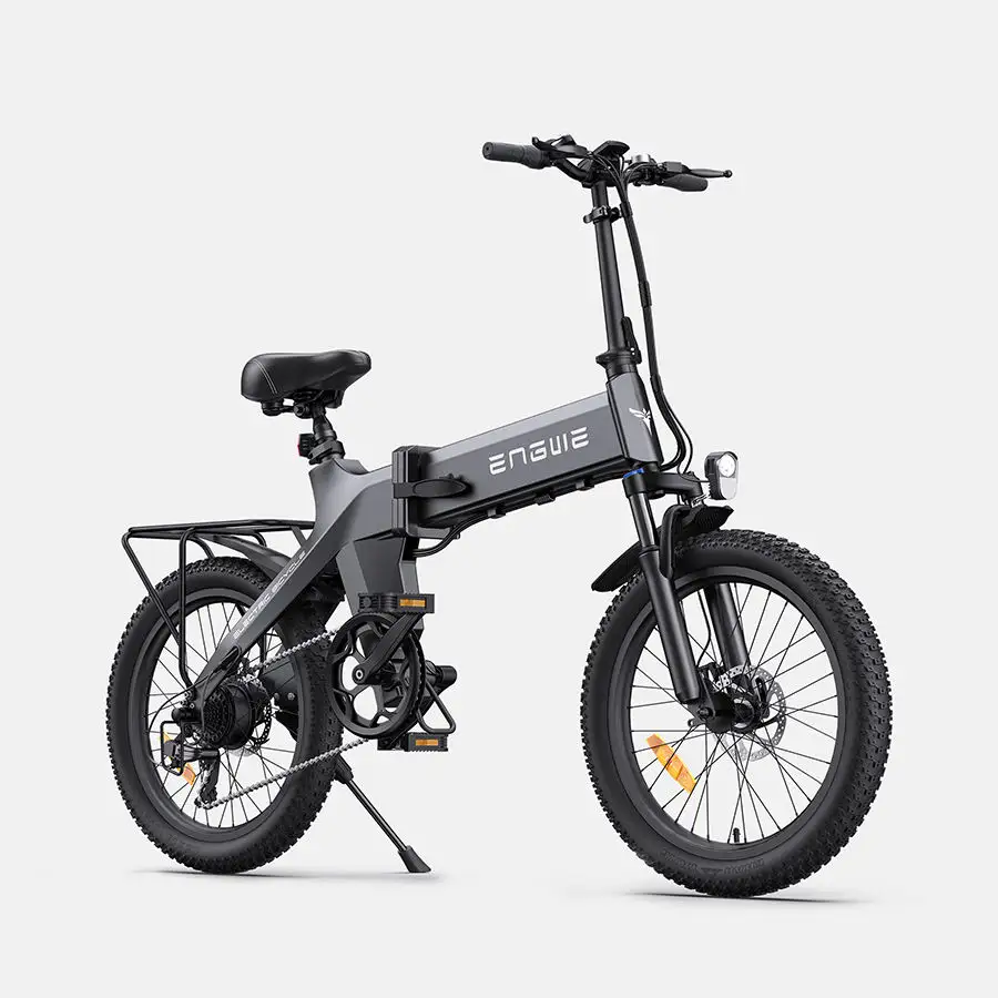 Elektrikli bisiklet Engwe C20 Pro iri tekerli elektrikli bisiklet e-bisiklet için uzun menzilli hibrid bisiklet çin katlanabilir 20 inç 250W özel