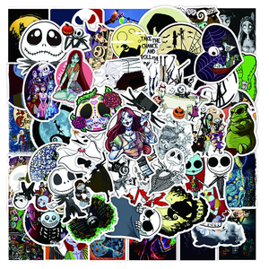 Autocollants en PVC personnalisés mignons rose Lilo & Stitch pour enfants, décoration maison et voiture - Imperméables, écologiques, découpés - Product Image 1