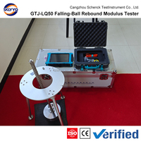 Testeur de billes tombantes professionnel GTJ-LQ50 pour l'évaluation de la compactation du sol et de la capacité portante, instrument de test routier