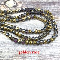 Perles à facettes en cristal Transparent coloré, accessoires de bijouterie, à la mode, vente en gros