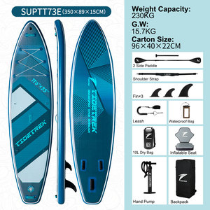 TIDETREK 11'6" 35" Certificado CE con Asiento de Kayak, <span class=keywords><strong>Tabla</strong></span> de <span class=keywords><strong>Paddle</strong></span> Surf, <span class=keywords><strong>Tabla</strong></span> de Surf Inflable, <span class=keywords><strong>Tabla</strong></span> de Surf - Product Image 3
