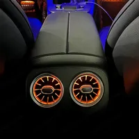 Diffuseur d'air arrière à LED avec éclairage d'ambiance 64 couleurs pour Mercedes Benz E-Coupe CLS G-Class W238 W463 C257