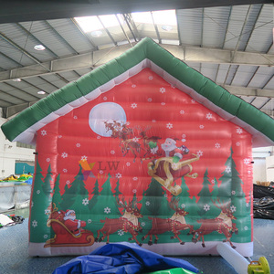 Tente Gonflable Commerciale Thème Noël 'Grotte du Père Noël' pour Fêtes et Événements Festifs, Décoration et Location - Product Image 3