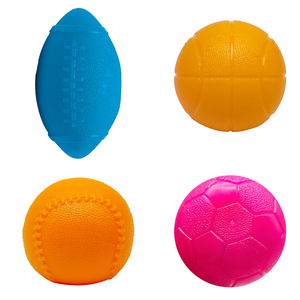 4 styles de balles anti-stress en silicone de couleur unie, <span class=keywords><strong>football</strong></span>, basketball, jouet amusant pour les filles, les employés de bureau, les étudiants - Product Image 3