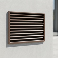 Rejilla de Ventilación para Aire Acondicionado de Estilo Chino, de Aleación de Aluminio con Recubrimiento en Polvo, para Uso Comercial y Residencial