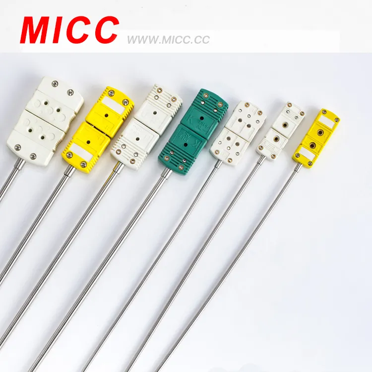 MICC高温耐性PT100 RTD保護サーモウェル付き低価格