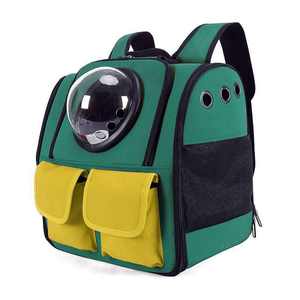 Mochila Transparente Tipo Cápsula Espacial para Mascotas, Bolsa de Lona para Gatos, Portátil, para Viajes al Aire Libre - Product Image 1