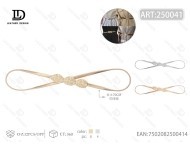 Catena Elastica in Lega d'Acciaio per Donna, Lunghezza Standard, Gioiello per il Corpo per Uso Quotidiano Casual - Product Image 1