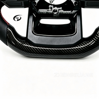 Volant personnalisé en usine avec motif en fibre de carbone hydro-dépoli, compatible avec Toyota LC250 LC300 Prado Hilux Camry 8ème génération