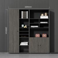 WJG-265X Meuble de classement de bureau moderne et simple en bois de Shenzhen avec rangement pour documents et bibliothèque