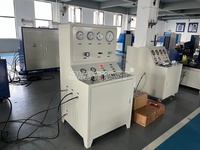 Machine de remplissage d'extincteurs portables HFC-227ea/FM200/NOVEC avec balance électronique